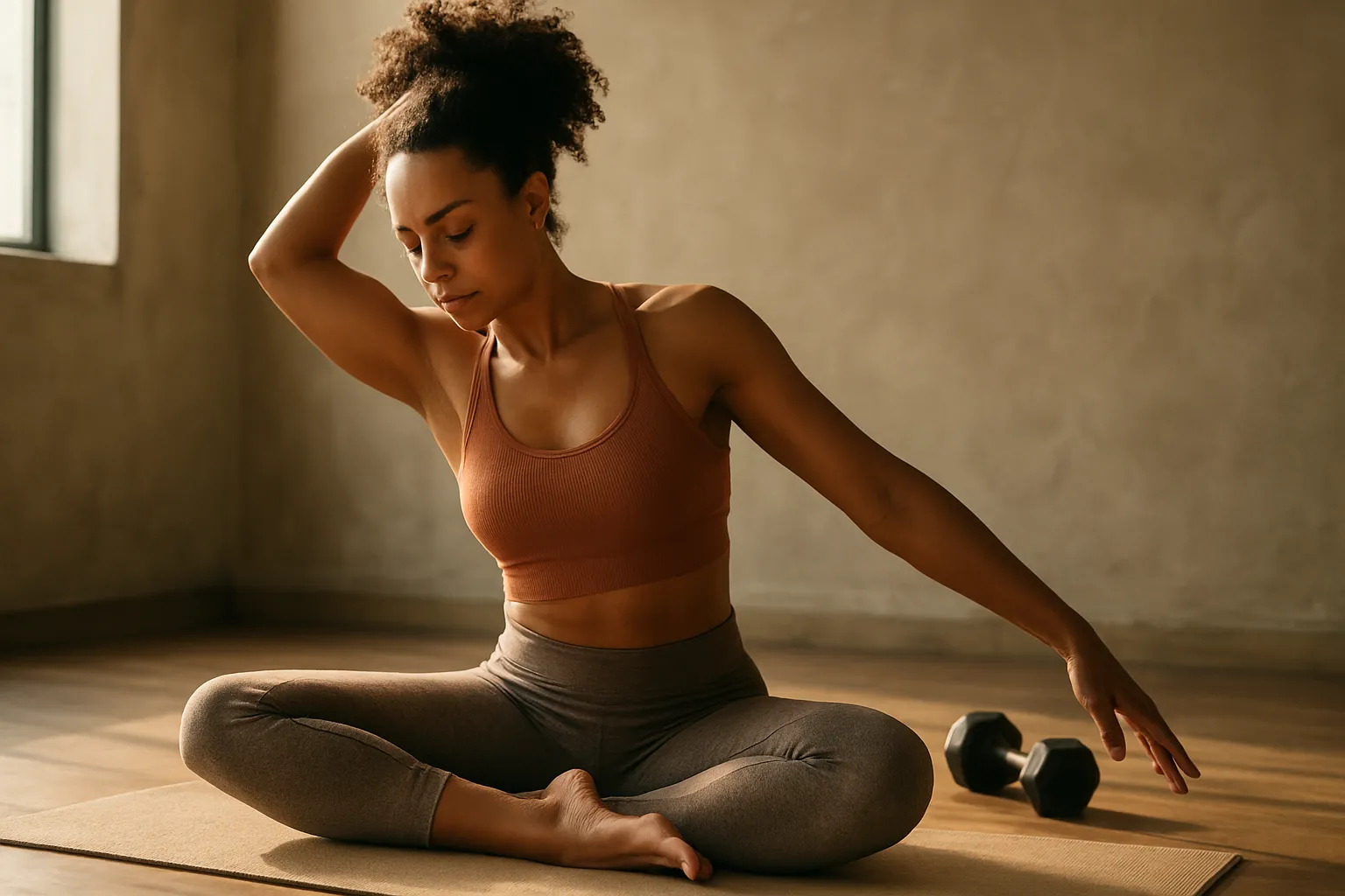 Photo illustrating: Why Yoga Helps Strength Training